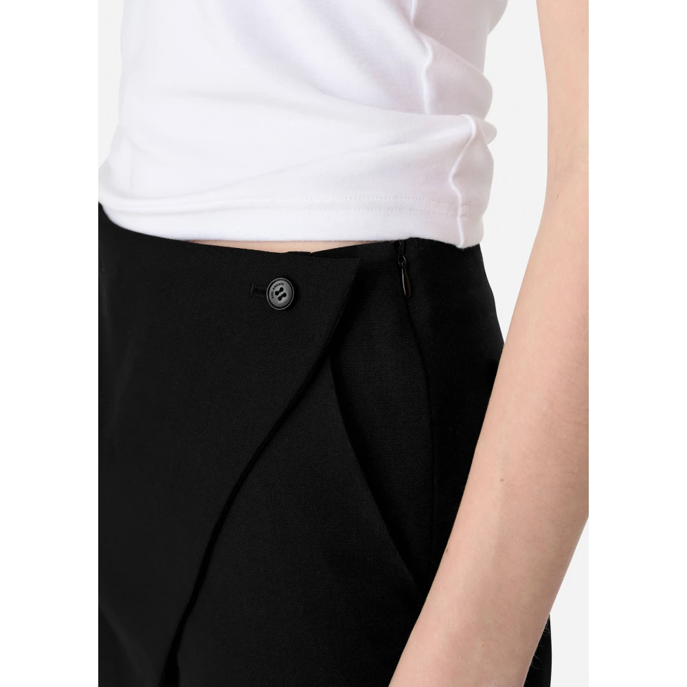 Axel Arigato Slit Trousers Black Dames
