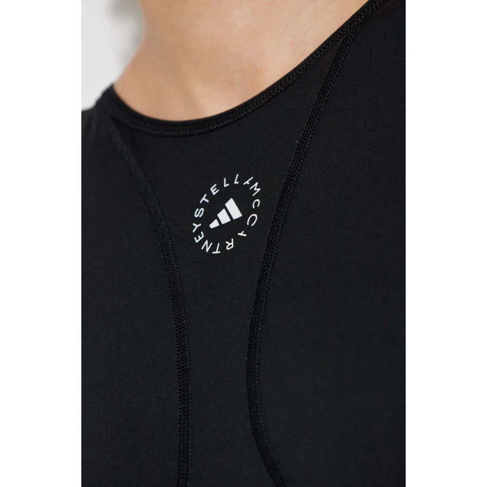 adidas by stella mccartney Sportbeha met Logo Black Dames