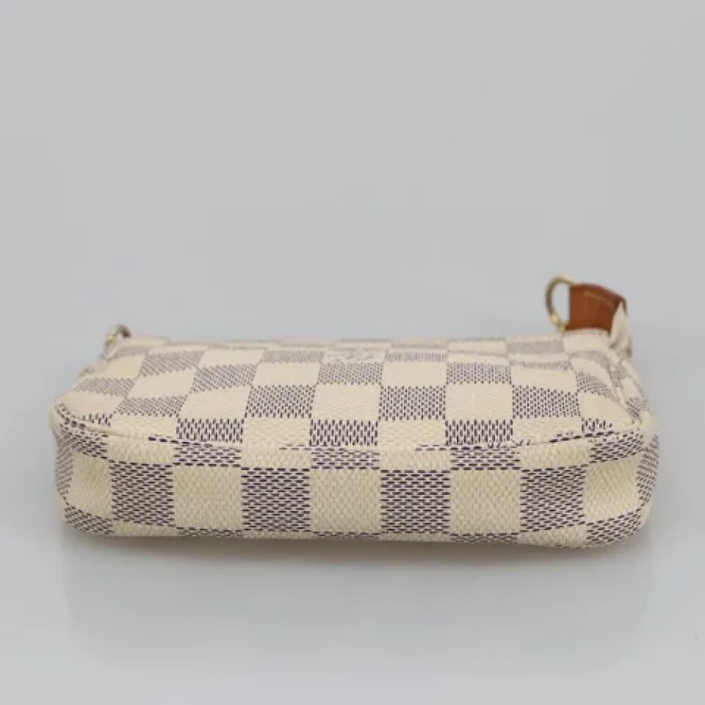 Louis Vuitton Vintage Pre-owned Canvas pouches Beige Dames