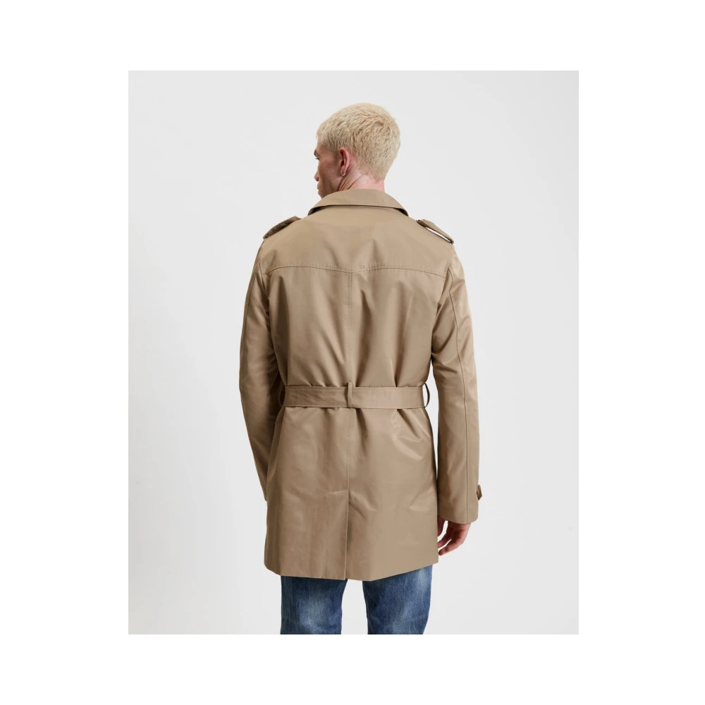 Gianni Lupo Kameel Winterjas Brown Heren