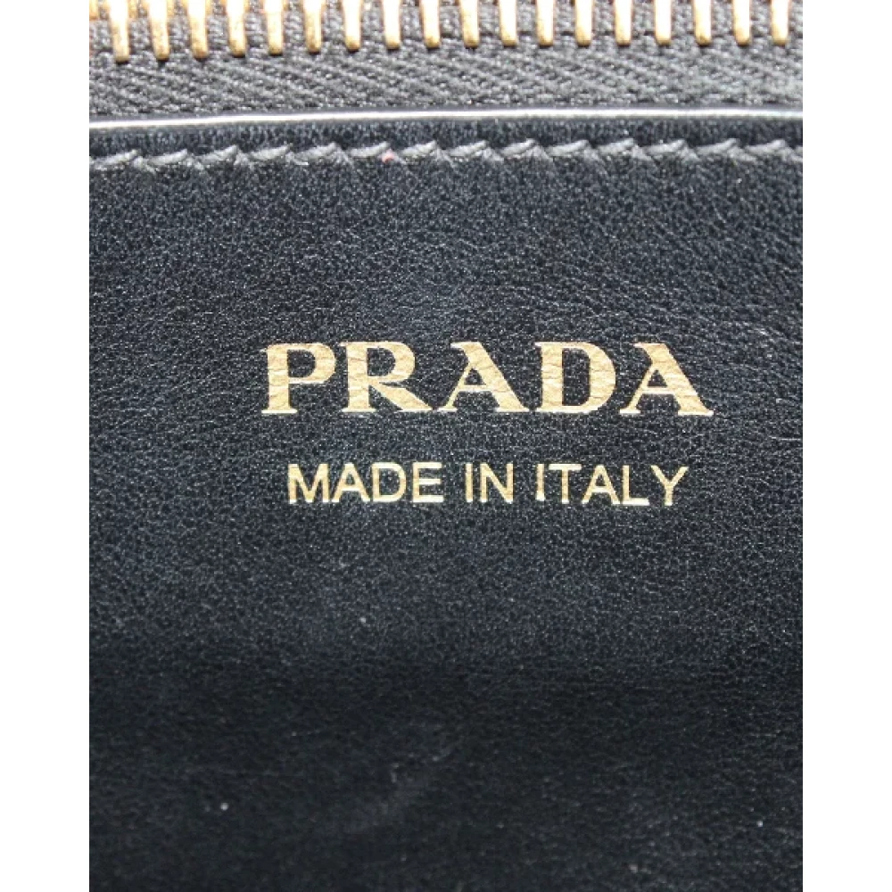 Prada Vintage Pre-owned Leather prada-bags Black Dames