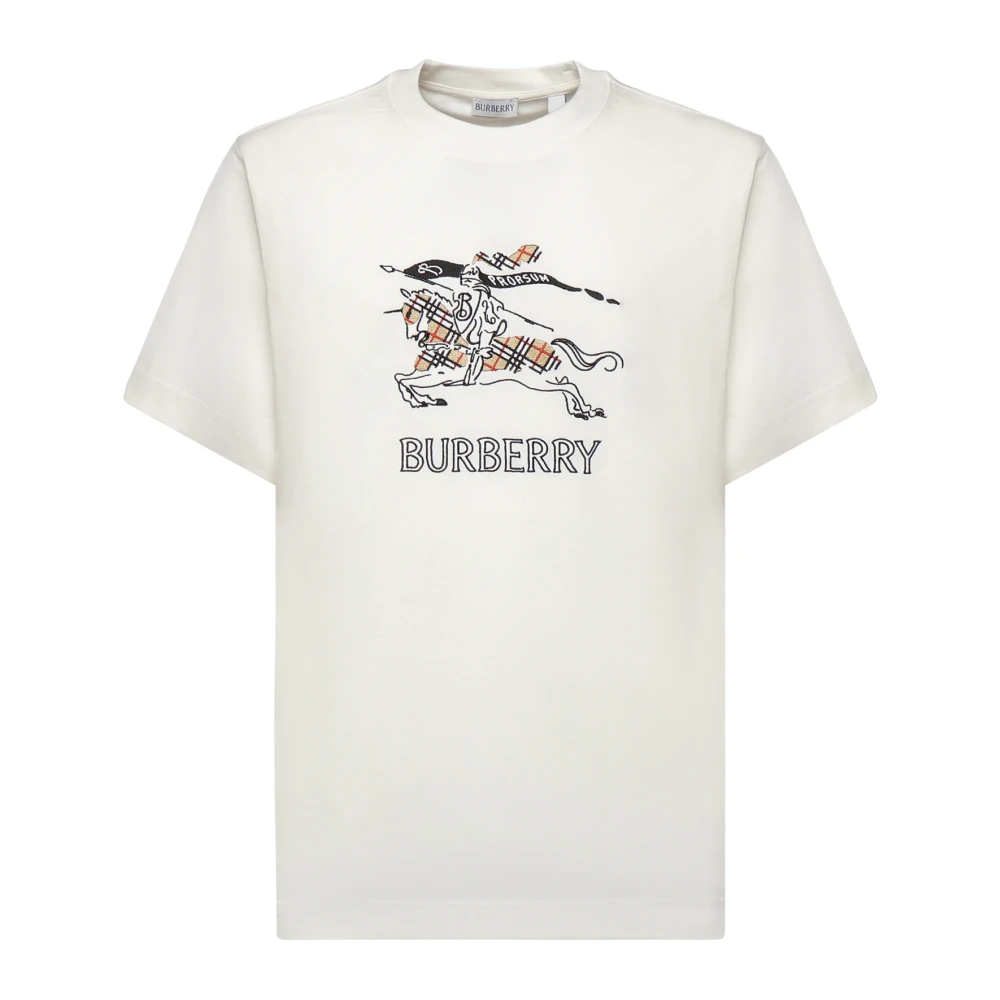 Burberry Men's White T-Shirts