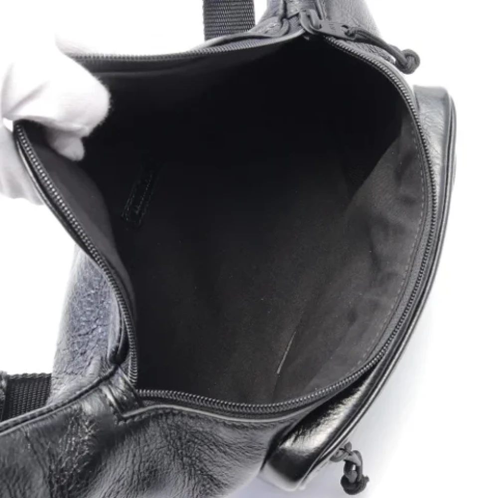 Balenciaga Vintage Pre-owned Leather balenciaga-bags Black Dames