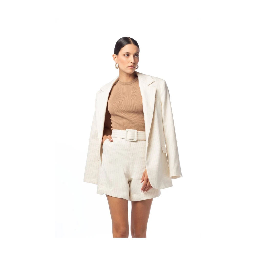 MVP wardrobe Monaco Shorts Beige Dames