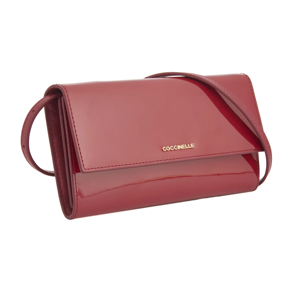 Coccinelle Stijlvolle Portemonnee Collectie Red Dames