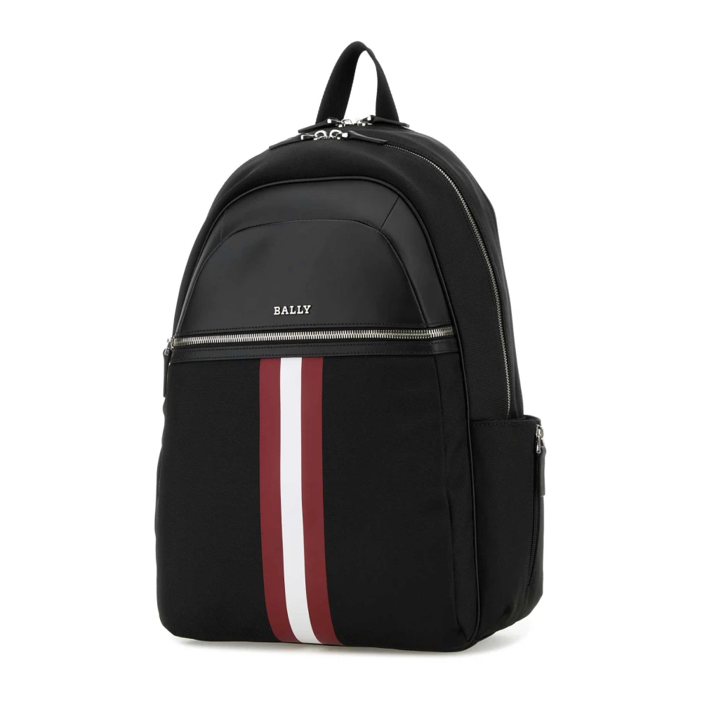 Bally Canvas Rugzak Black Heren