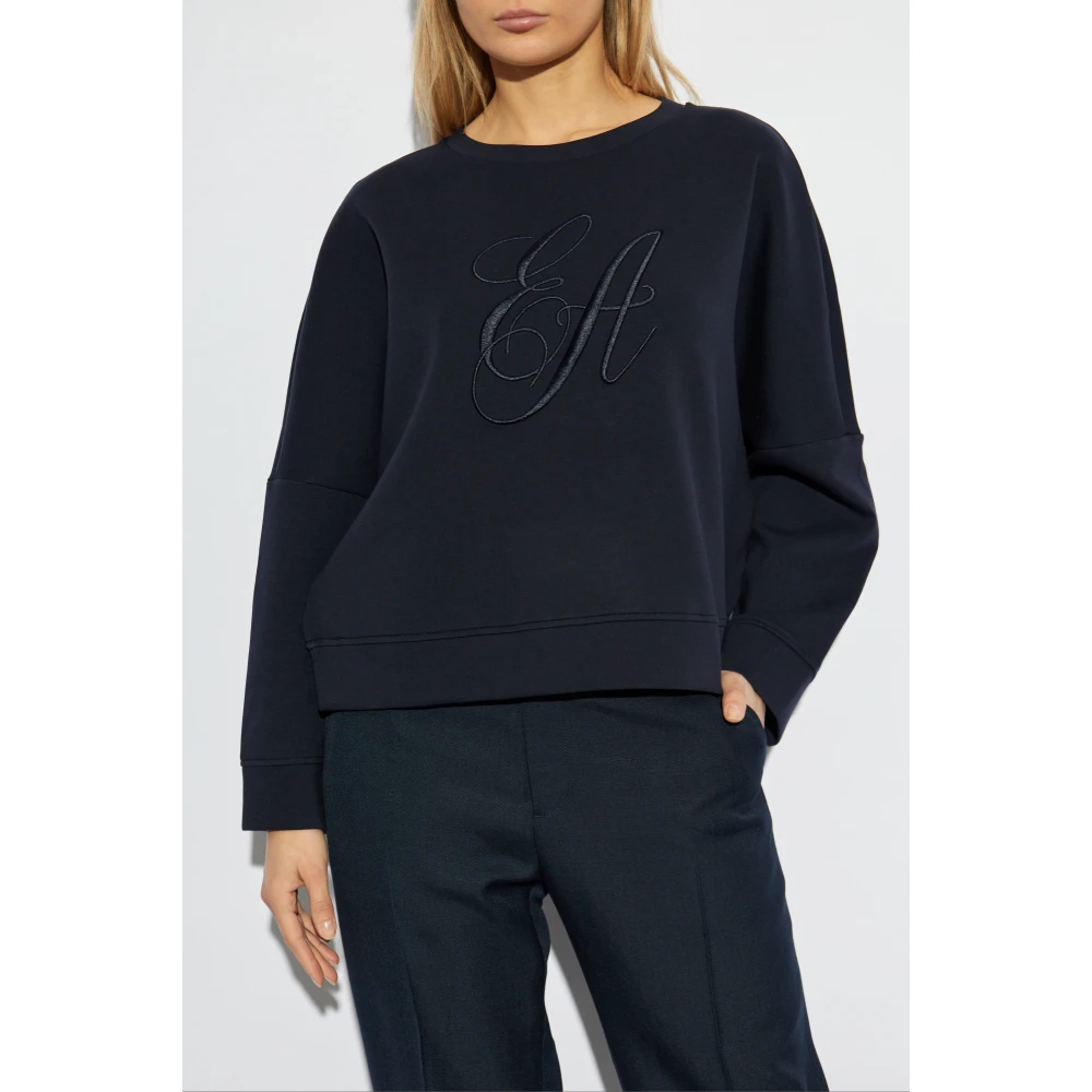 Emporio Armani Sweatshirt uit de collectie Blue Dames