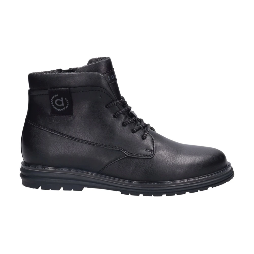 Bugatti Men's Black Lace-Up Boots, 10 Uk, Ankle Boots For