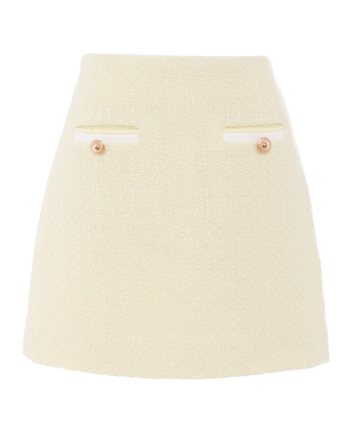 jupe-boucle-jaune-avec-boutons-dores