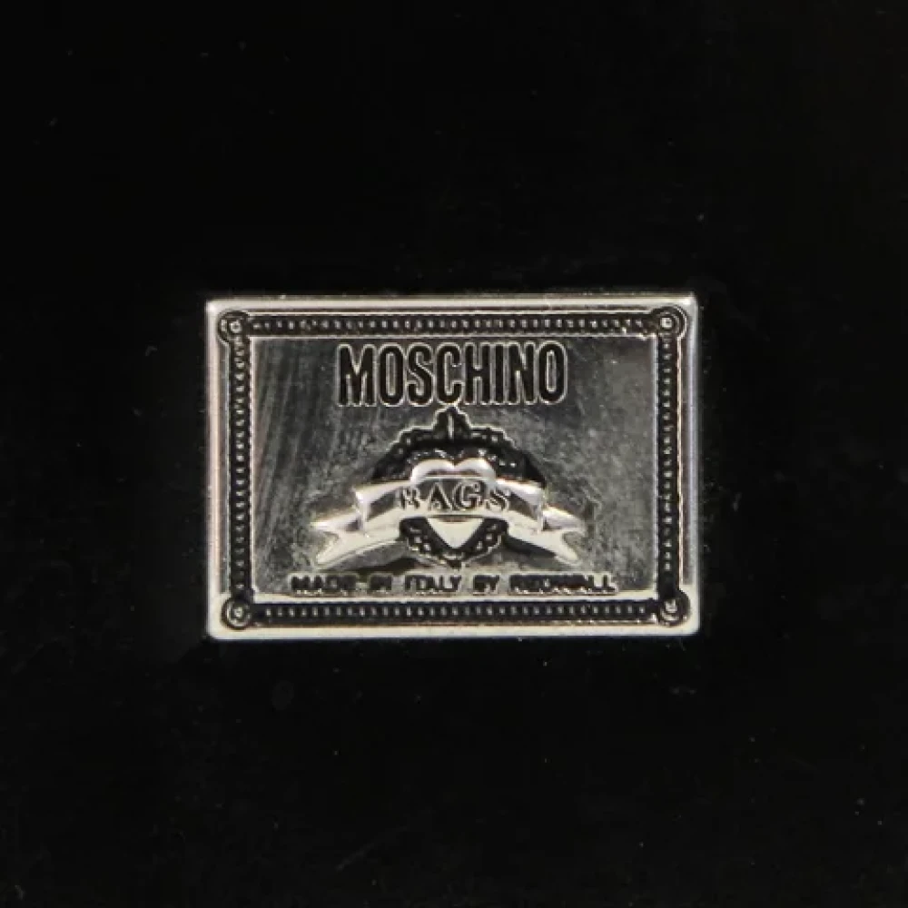Moschino Pre-Owned Pre-owned Leather handbags Black Dames