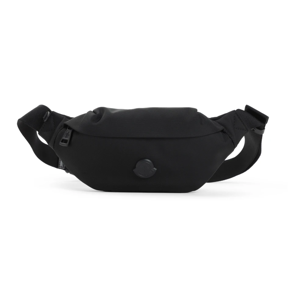 Moncler Men's Black Belt Bags, One Size, Belt Bag Aw25 Style