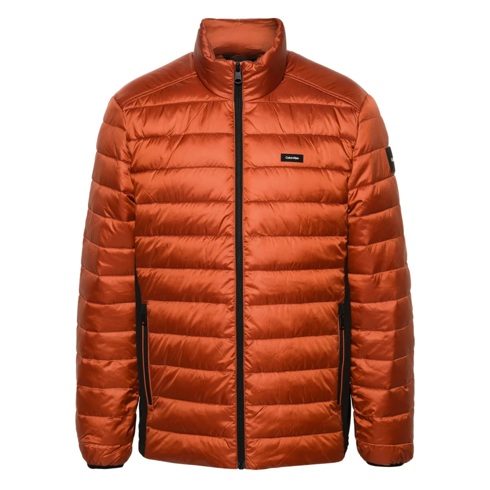 Calvin Klein Bruine Puffer & Donsjas Brown Heren