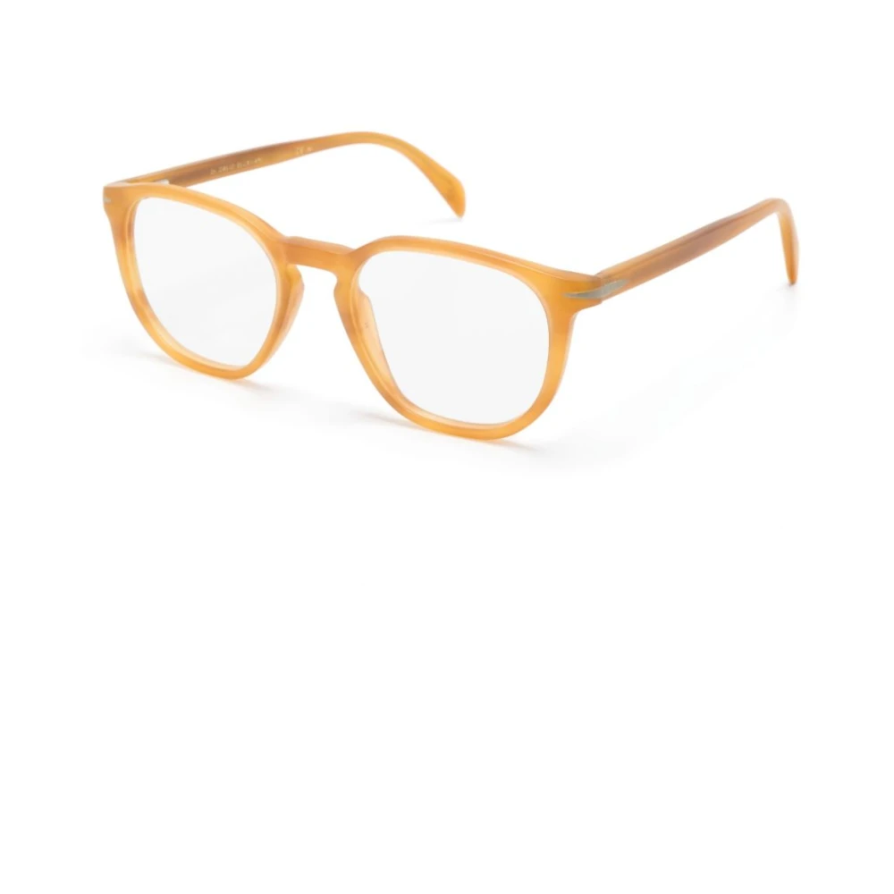 Eyewear by David Beckham Bruin Havana Optisch Frame Yellow Heren