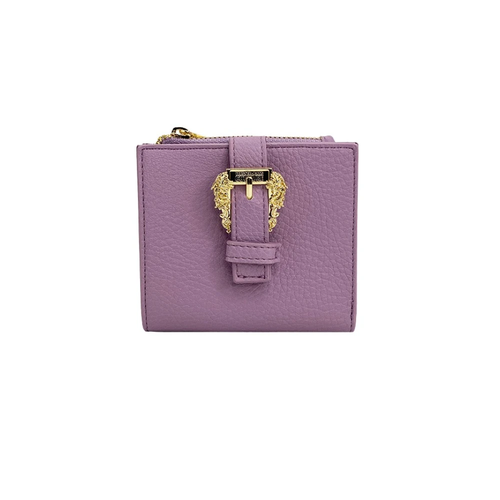 Versace Jeans Couture Women's Purple Wallets & Cardholders, One Size, Zip Wallet