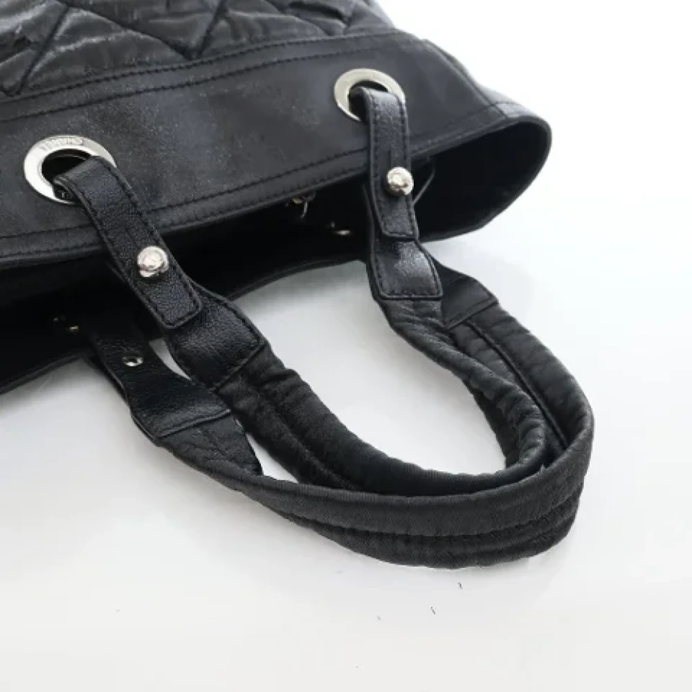 Chanel Vintage Pre-owned Nylon chanel-bags Black Dames