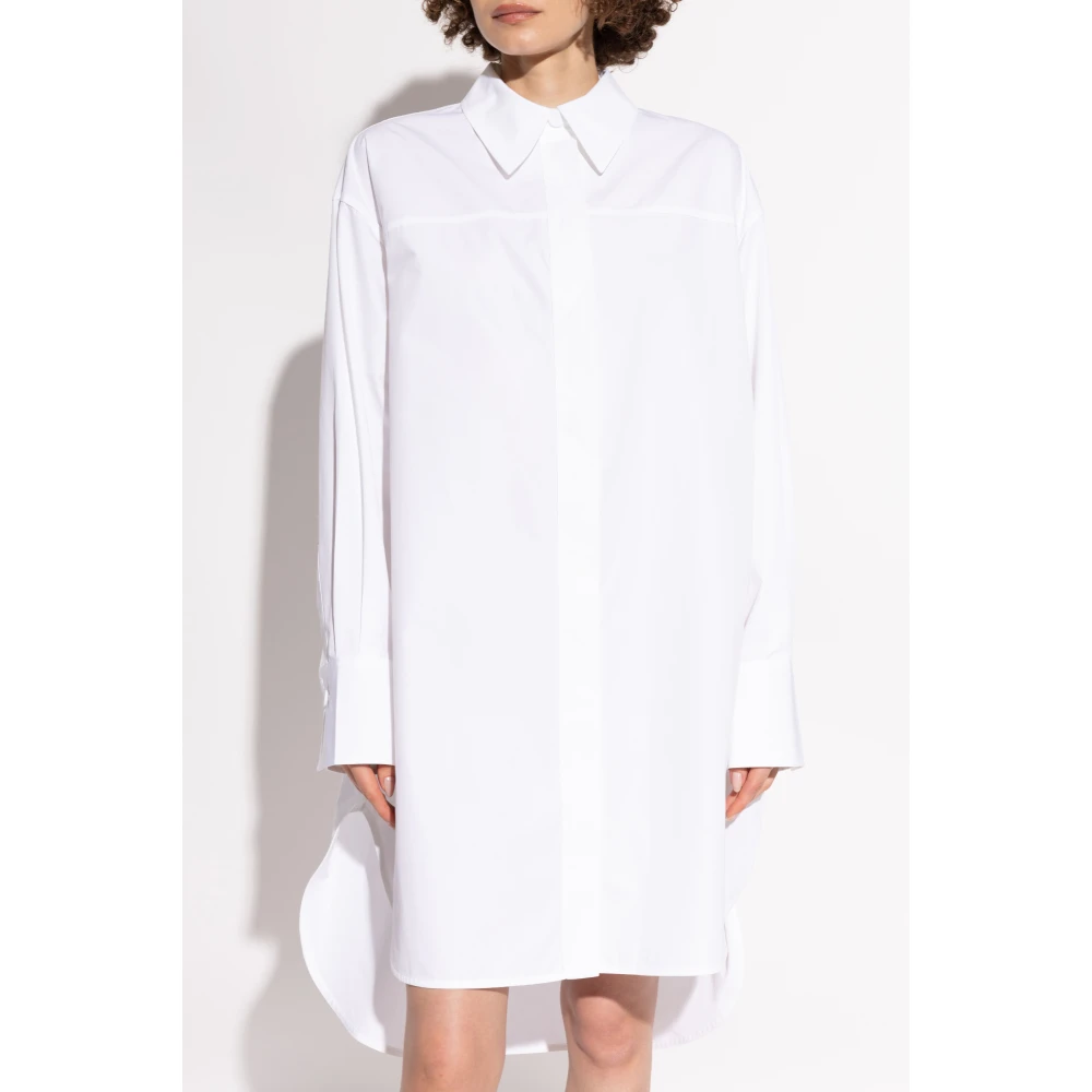 Jil Sander Overhemdjurk White Dames