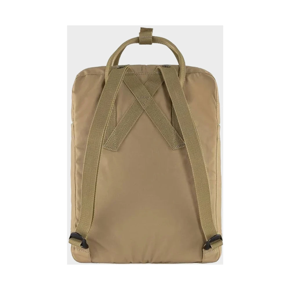Fjällräven Klassieke Rugzak met Reflecterend Logo Brown Unisex
