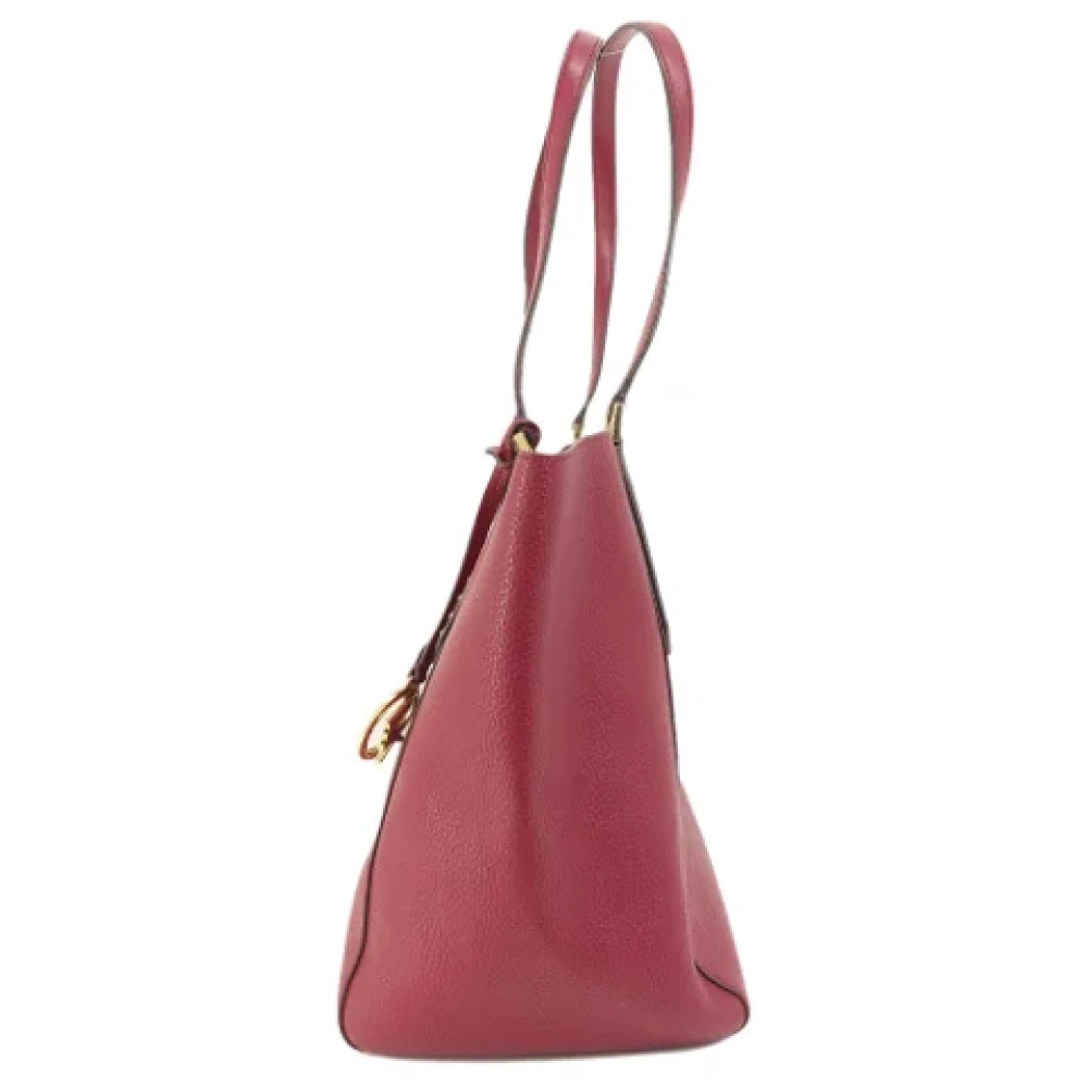 Michael Kors Pre-owned Leather handbags Red Dames