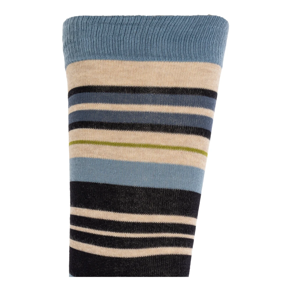 ETRO Lange gestreepte sokken Multicolor Heren