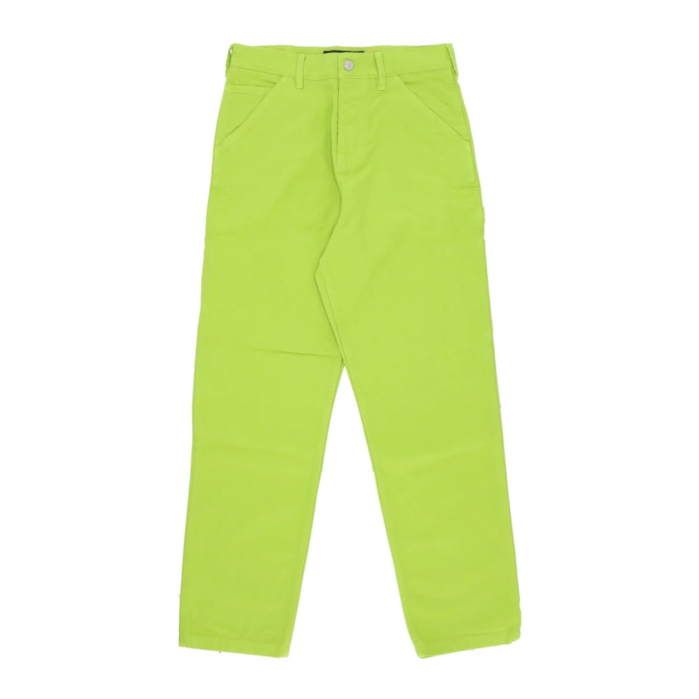Iuter Katoenen Timmerman Broek Lime Green Heren