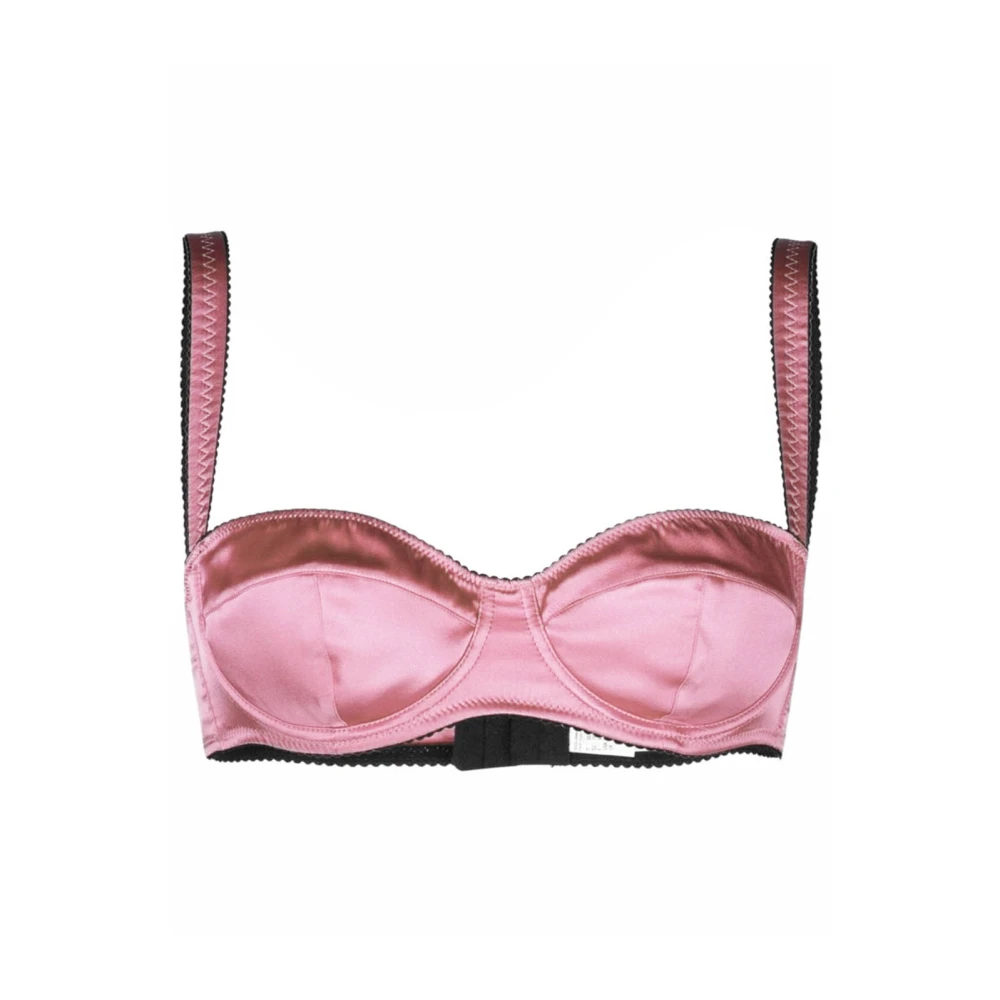 Dolce & Gabbana Satijnen Beha Pink Dames