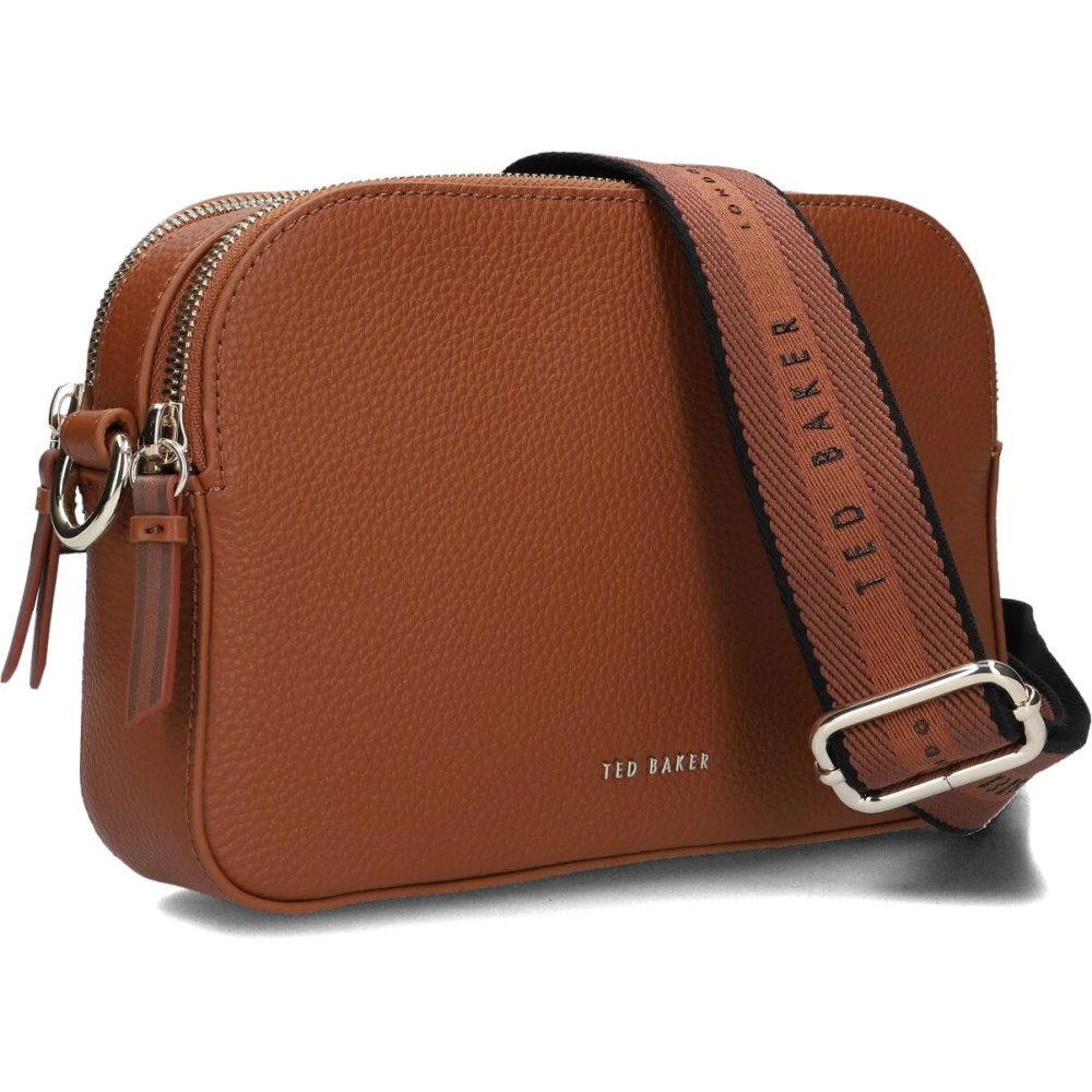 Ted Baker Stijlvolle Darcelo Schoudertas Brown Dames