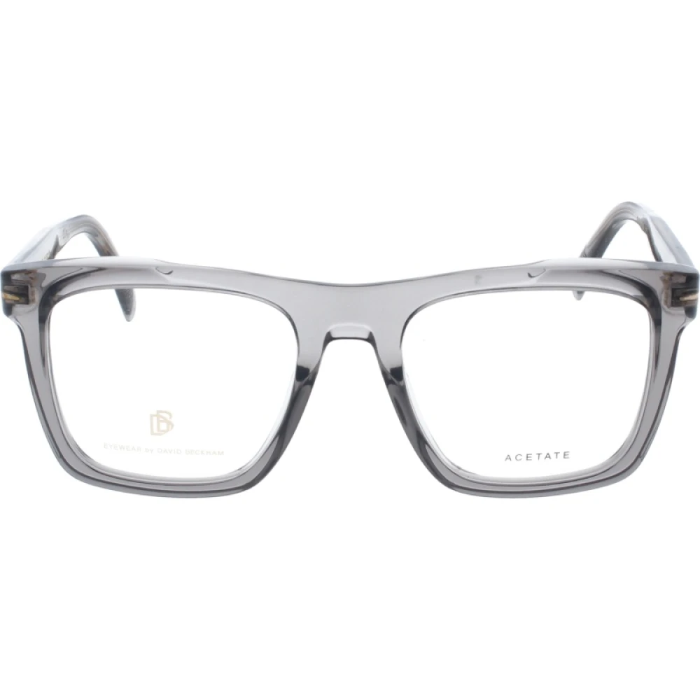 Eyewear by David Beckham Iconische Brilmontuur met 3 Jaar Garantie Gray Heren
