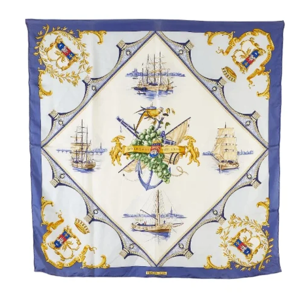 Hermès Vintage Pre-owned Canvas scarves Multicolor Dames