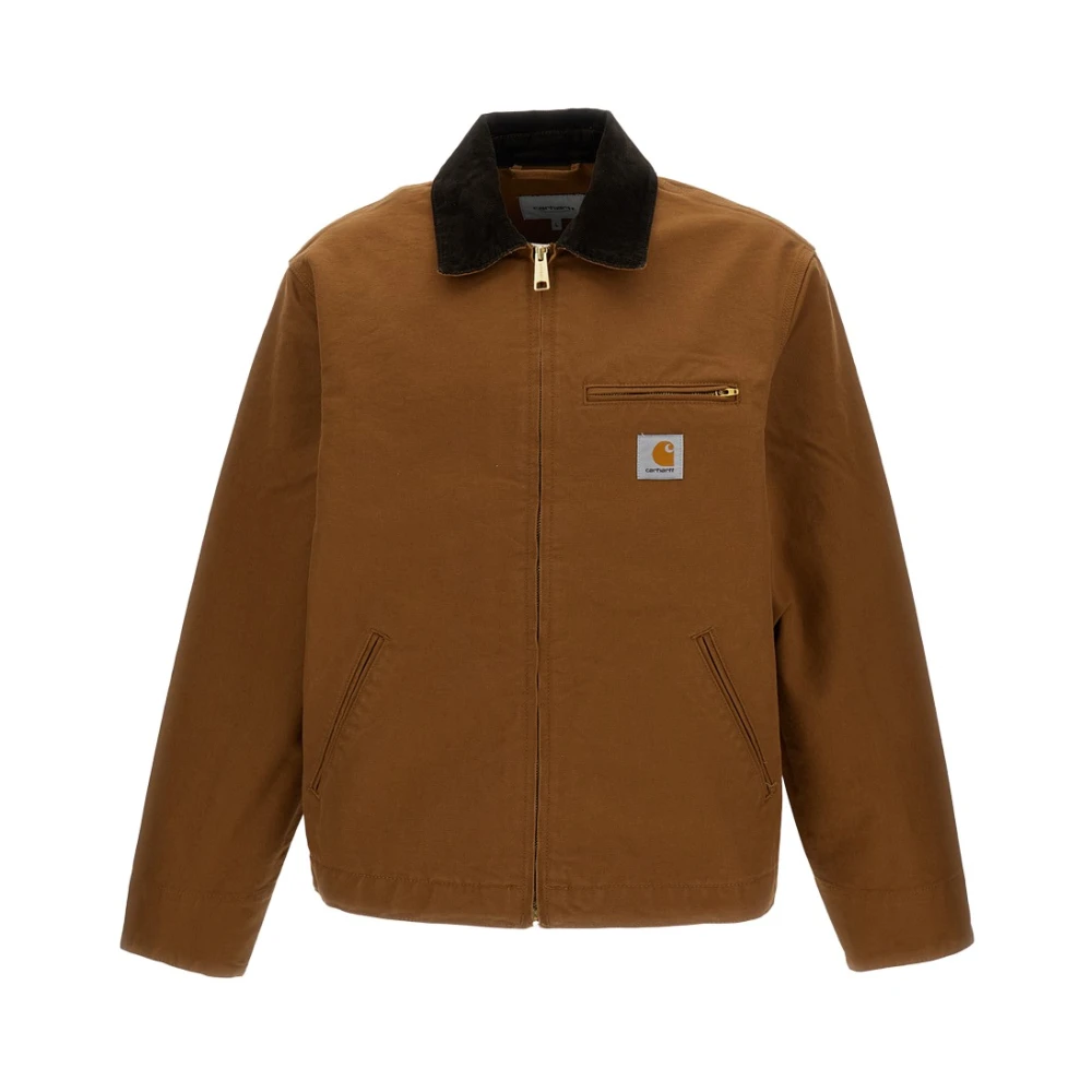Carhartt Wip Men's Brown Light Jackets, M, Detroit Jacket