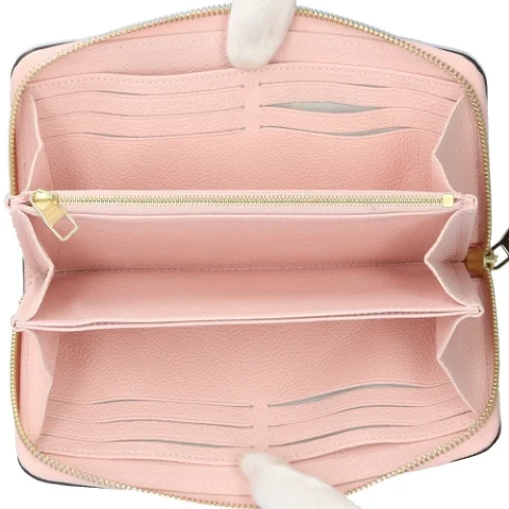 Louis Vuitton Vintage Pre-owned Fabric wallets Pink Dames