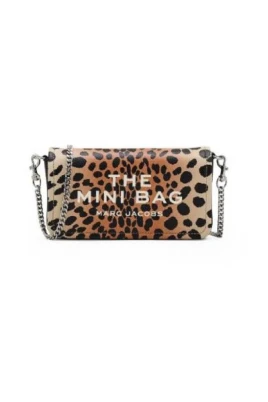 Djurmönstrad Crossbody Väska