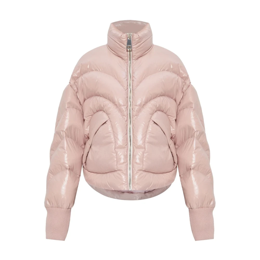 Khrisjoy Pink Down Jackets, Female, S, Stylish Coats