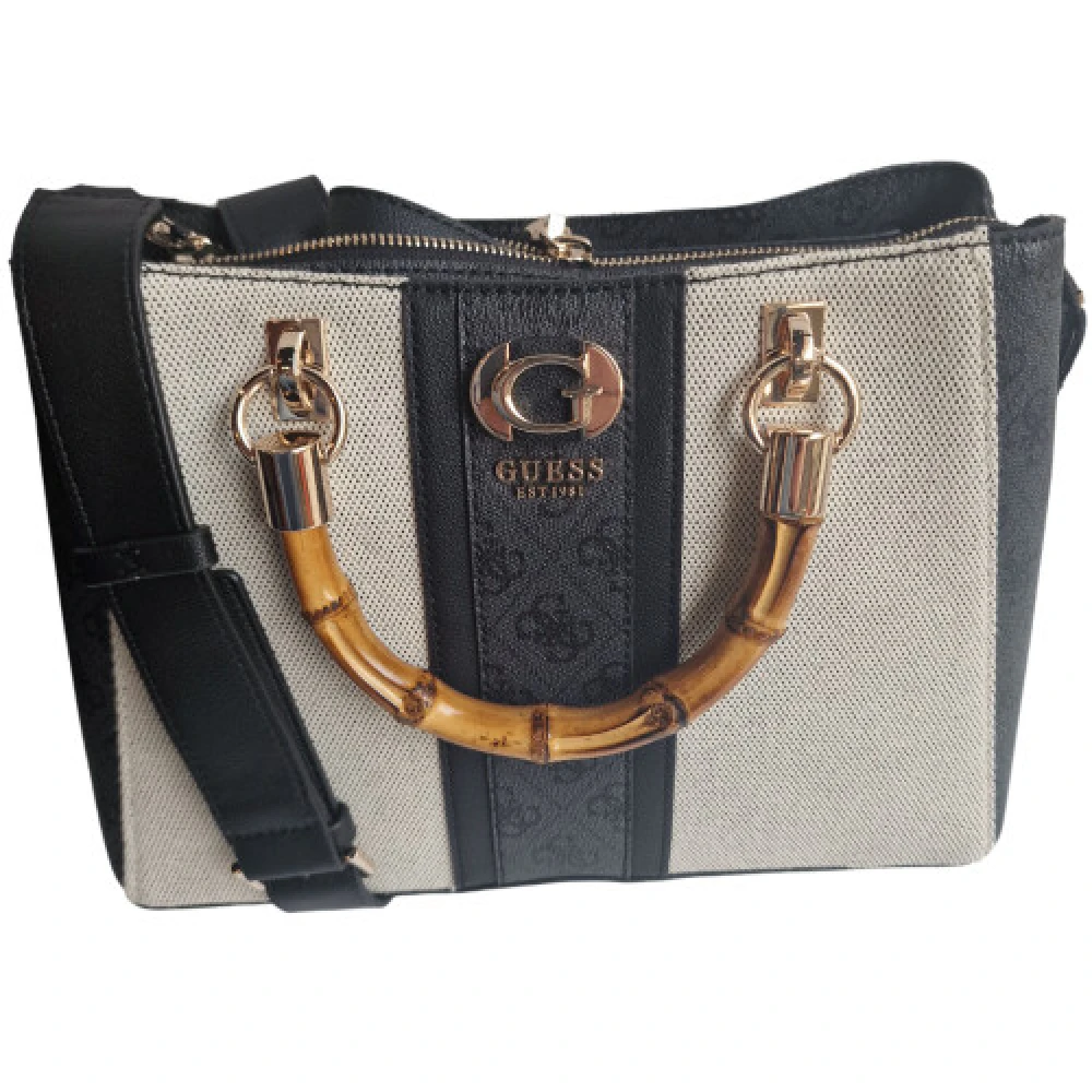 Guess Natuurlijke kolen handtas Bi-materiaal OR accenten Multicolor Dames