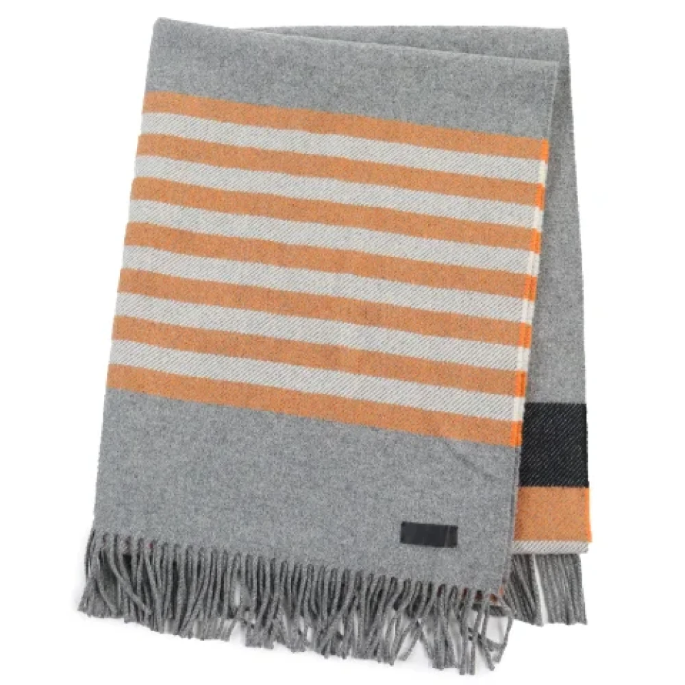 Pre-owned > Pre-owned Accessories > Pre-owned Scarves - - Hermès Vintage - Modalova