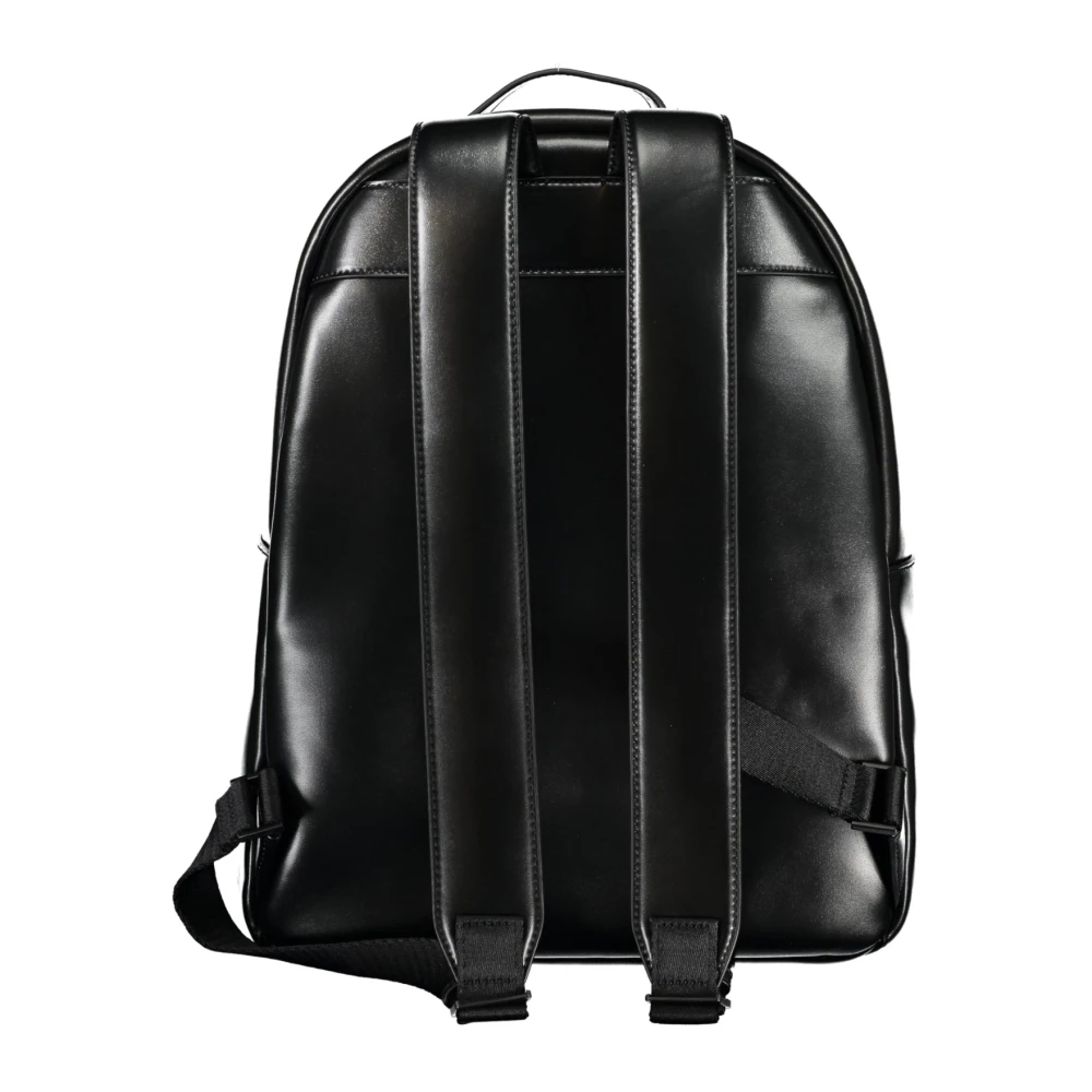 Calvin Klein Zwarte Heren Rugzak Laptopvak Black Heren