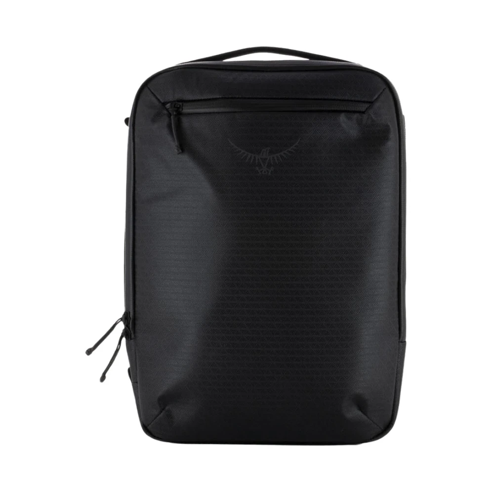 Osprey Svart Nylon Laptop Ryggsäck Vattentät