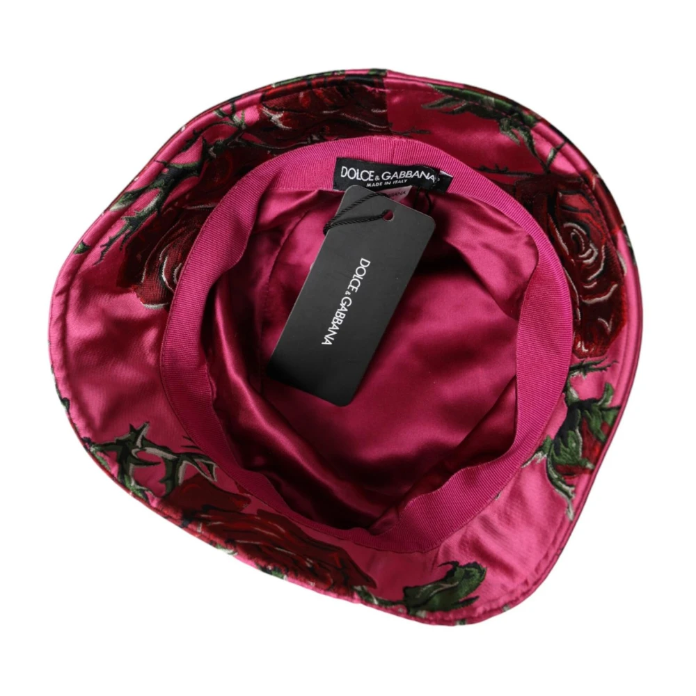 Dolce & Gabbana Roze Bloemen Emmerhoed Pink Heren