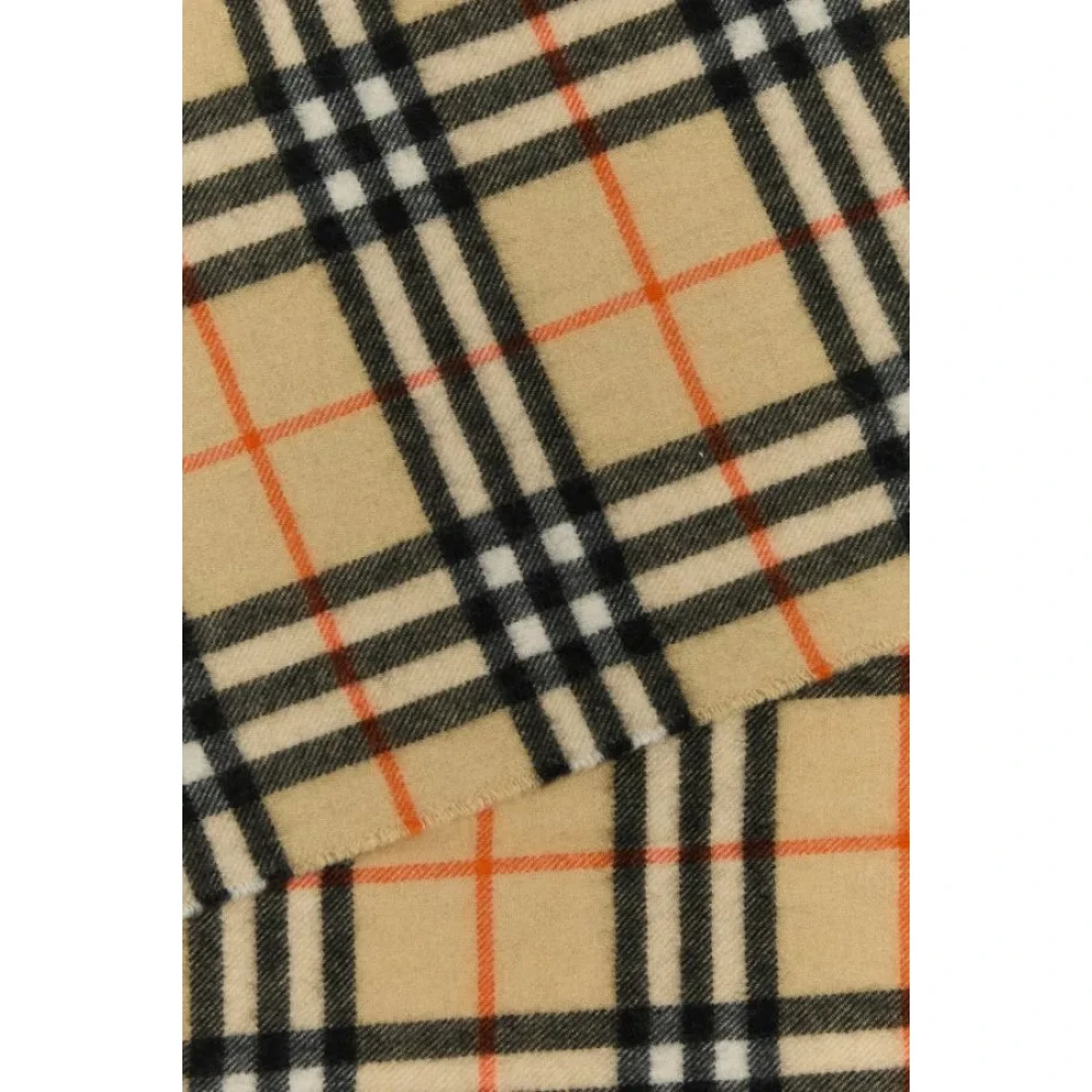 Burberry Stijlvolle Sjaal Collectie Beige Dames