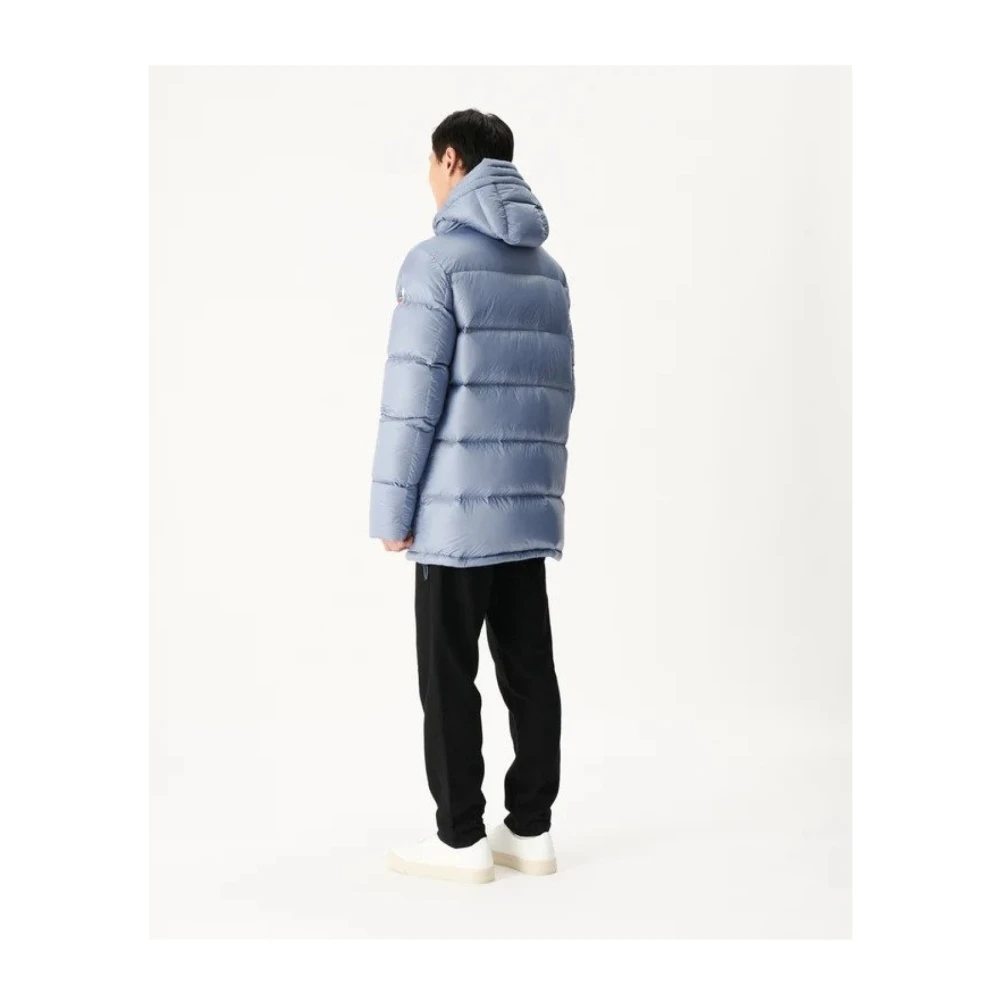 Jott Winterjas met capuchon Blauwe dons Blue Heren