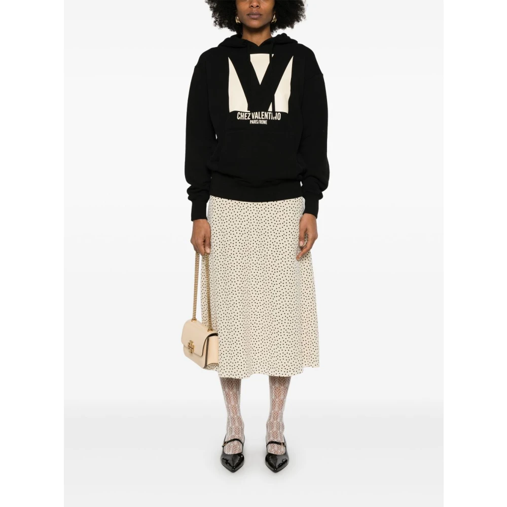 Valentino Garavani Zwarte Sweater Dameskleding Black Dames