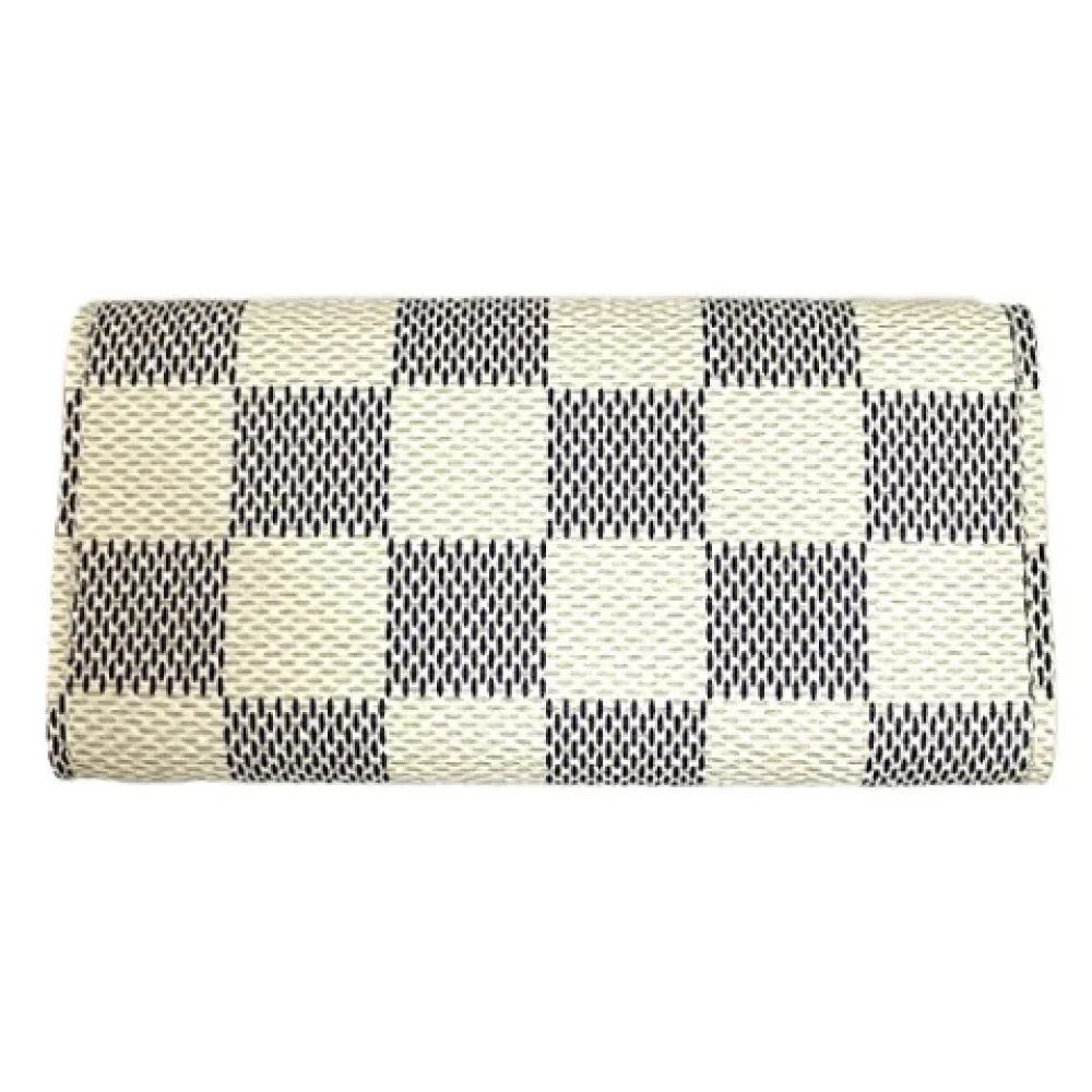 Louis Vuitton Vintage Pre-owned Canvas key-holders White Unisex