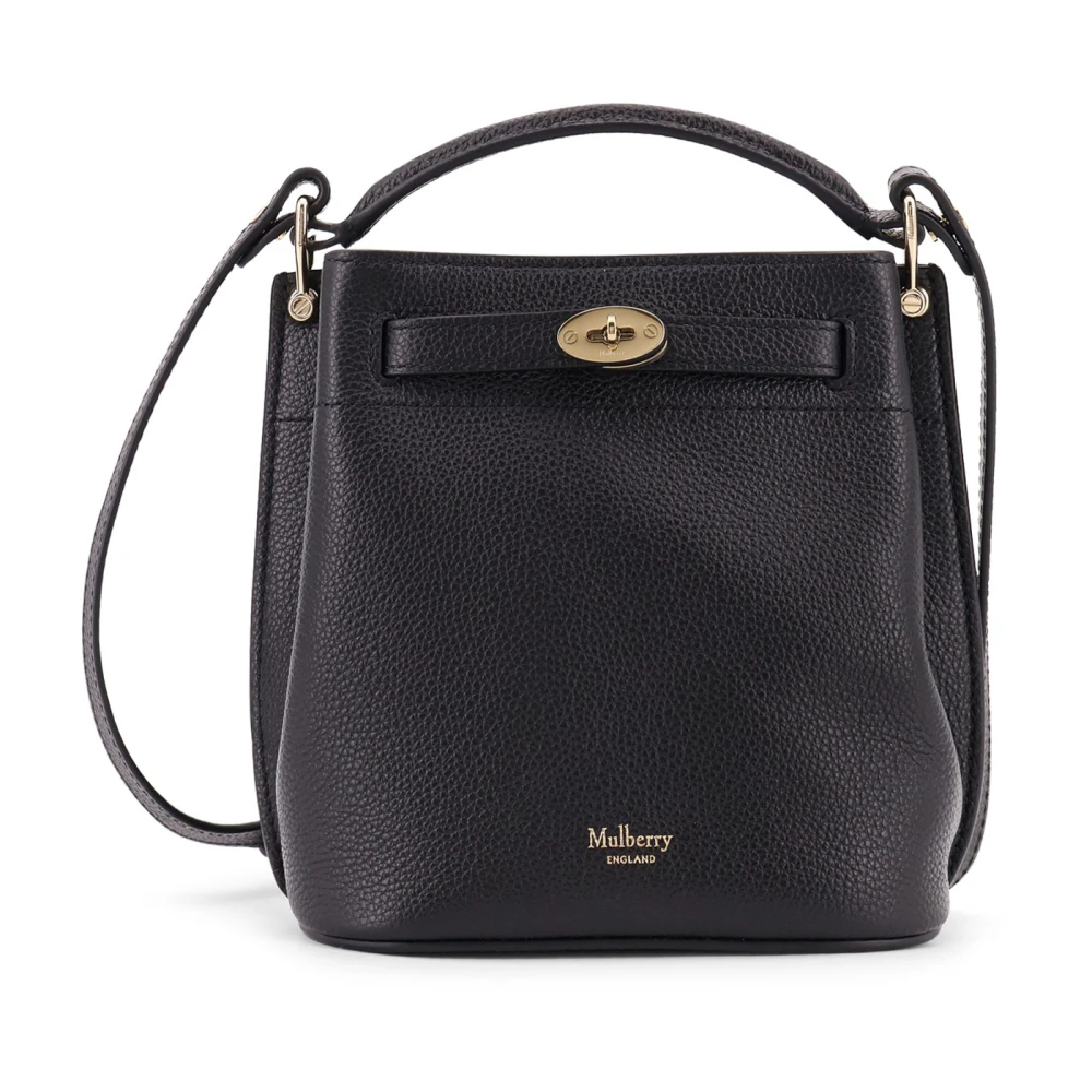 Mulberry Women's Black Mini Islington Bucket Bag - Handbags - One Size - Bags