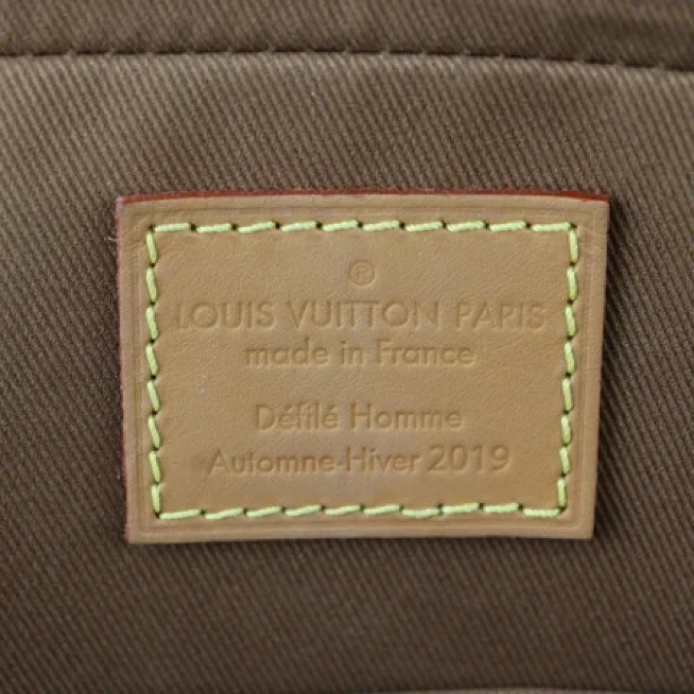 Louis Vuitton Vintage Pre-owned Canvas shoulder-bags Brown Dames