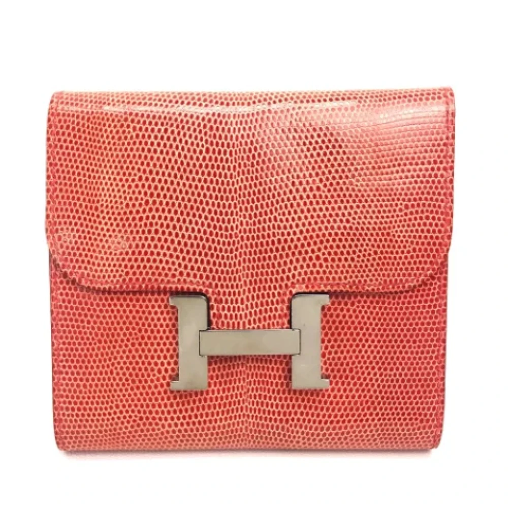 Hermès Vintage Pre-owned Fabric wallets Pink Dames