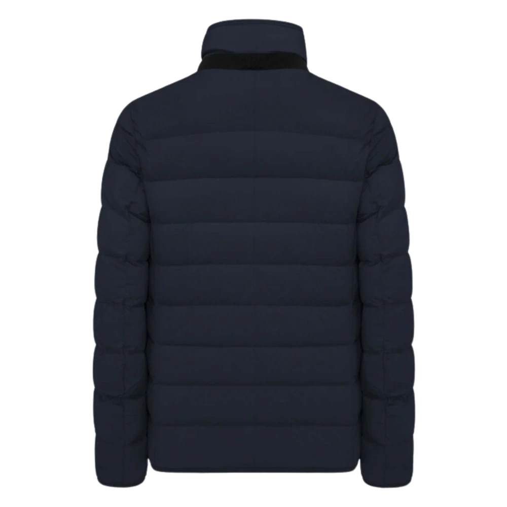 Duno Gewatteerde Donkergrijze Loft Licosa Jas Black Heren