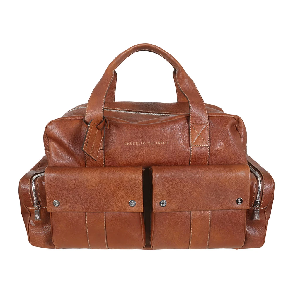 BRUNELLO CUCINELLI Handbags Brown Heren