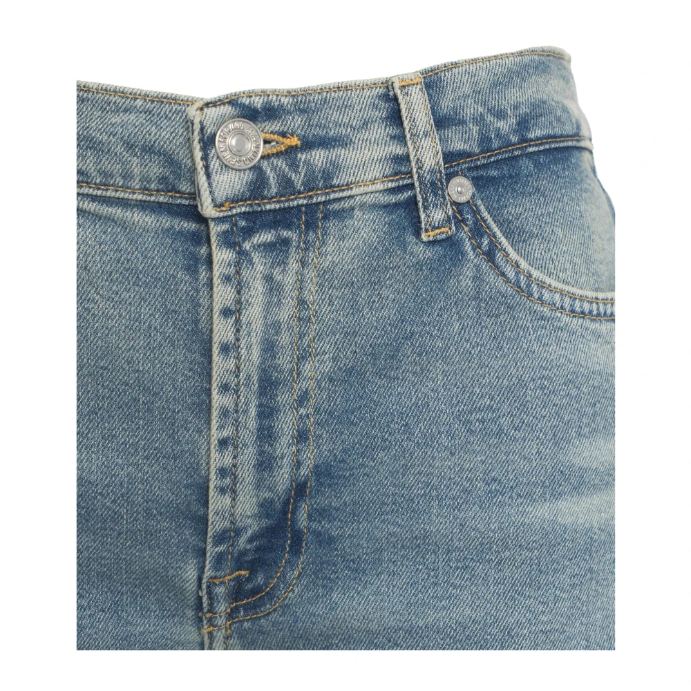 7 For All Mankind Blauwe Flared Vintage Jeans Blue Dames