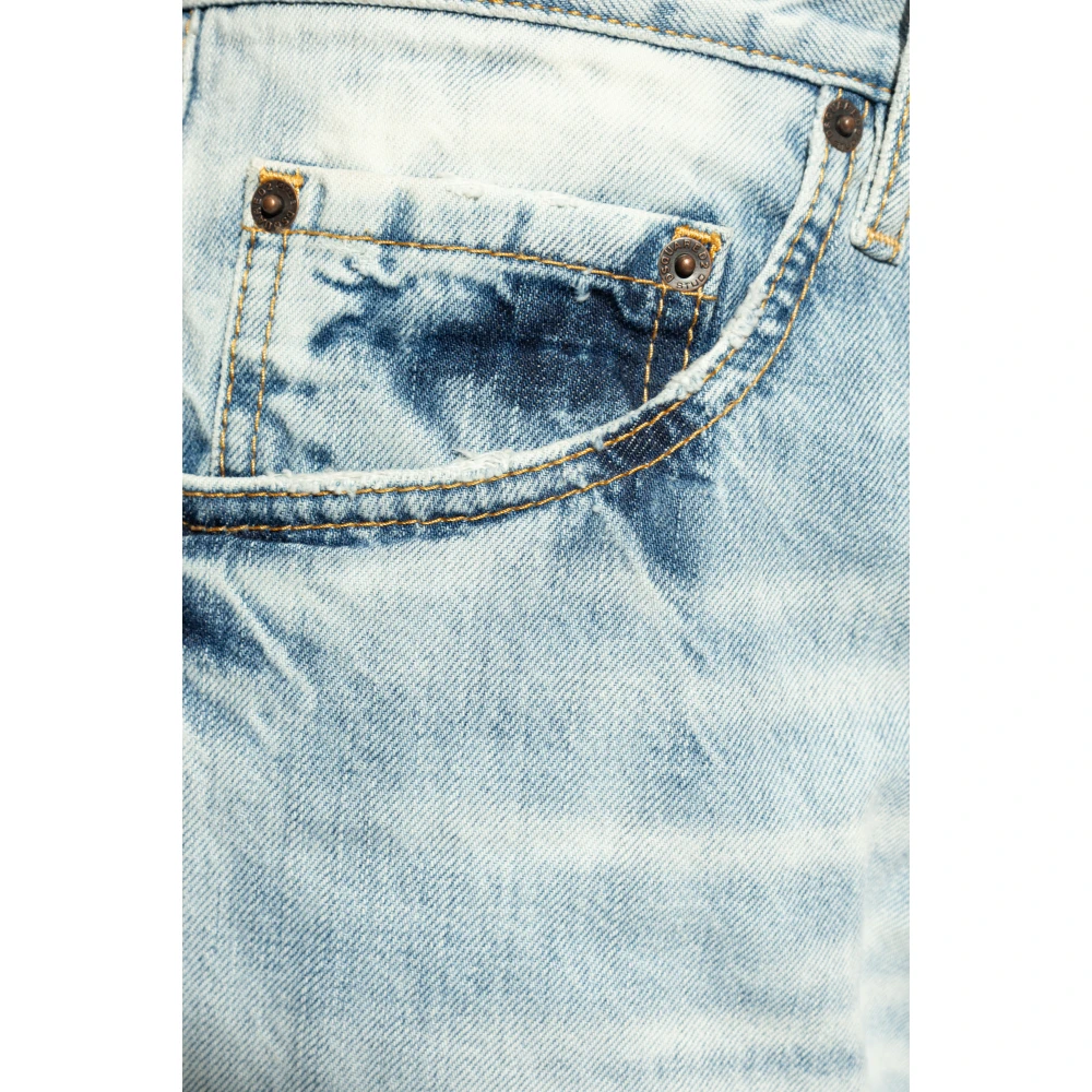 Dsquared2 642 jeans Blue Heren
