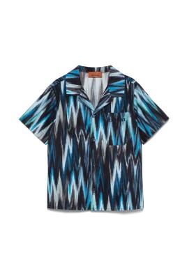 haut-bleu-en-polyester-et-coton