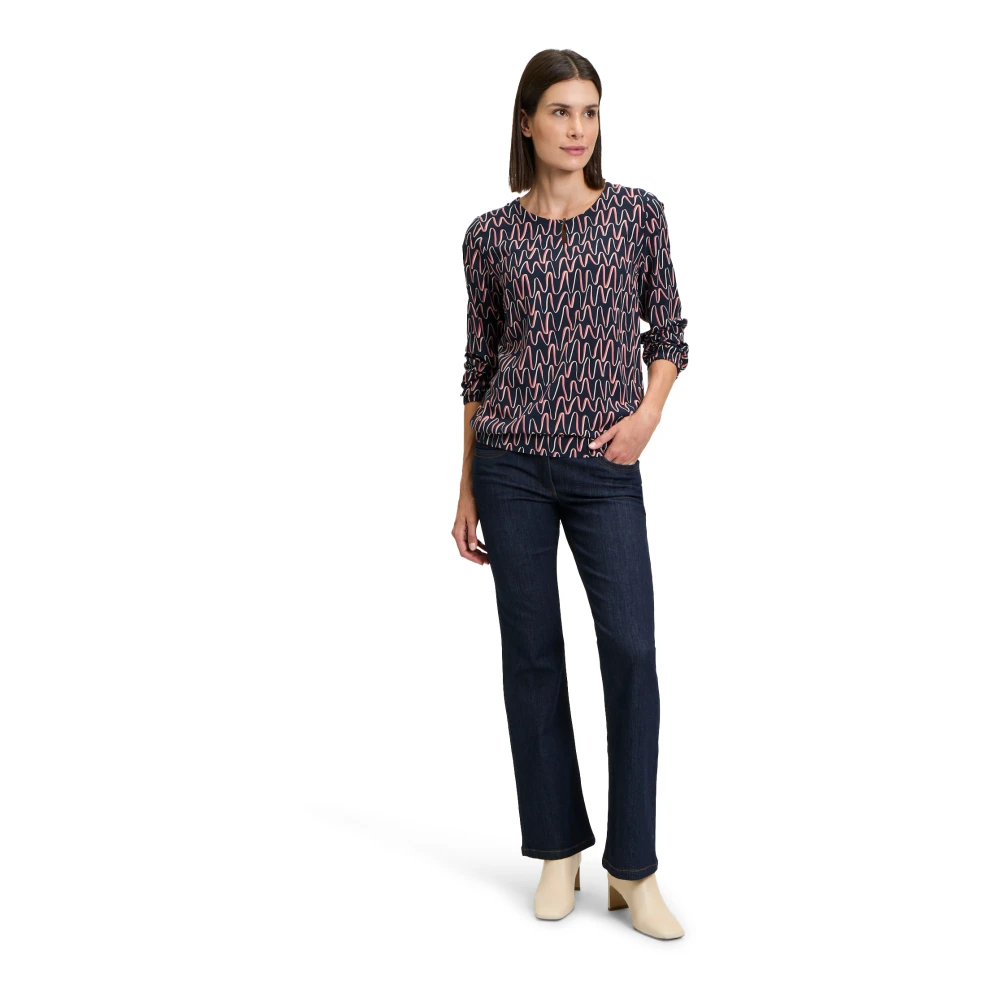 Betty Barclay Blouse met patroon vrouwelijke stijl Multicolor Dames